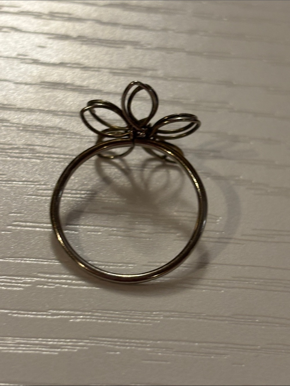 Four-Piece Gold-Tone Stackable Ring Set - Picture 8 of 15